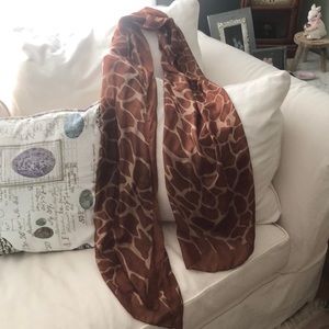 Brown scarf